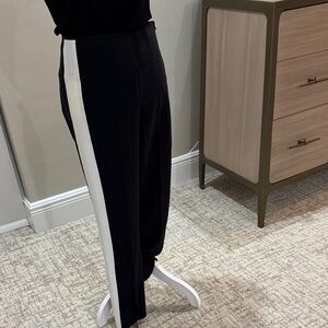 Athleta Black and White Track Pants